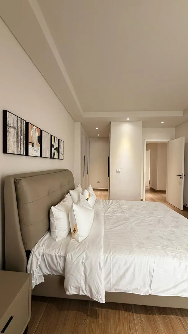 Primary bedroom in a Berga's residence
